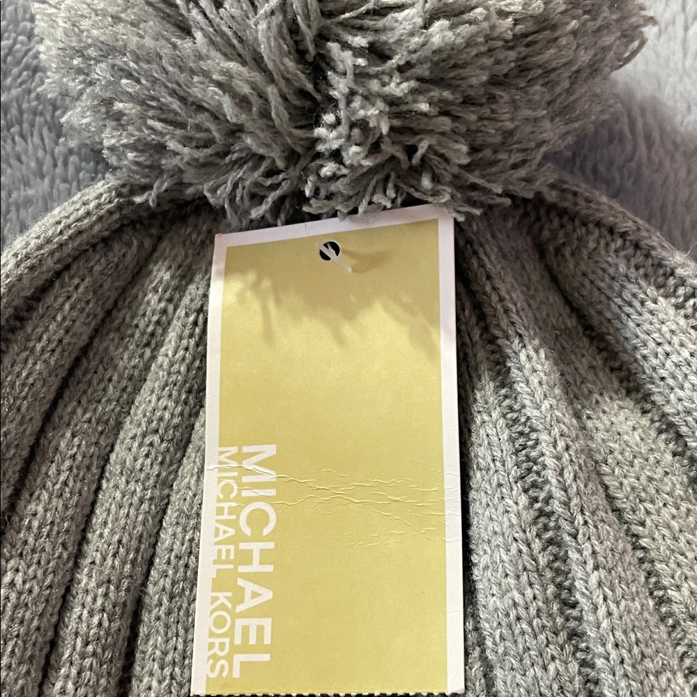 MICHAEL Michael Kors Knit Pom Pom Hat - Picture 3 of 5